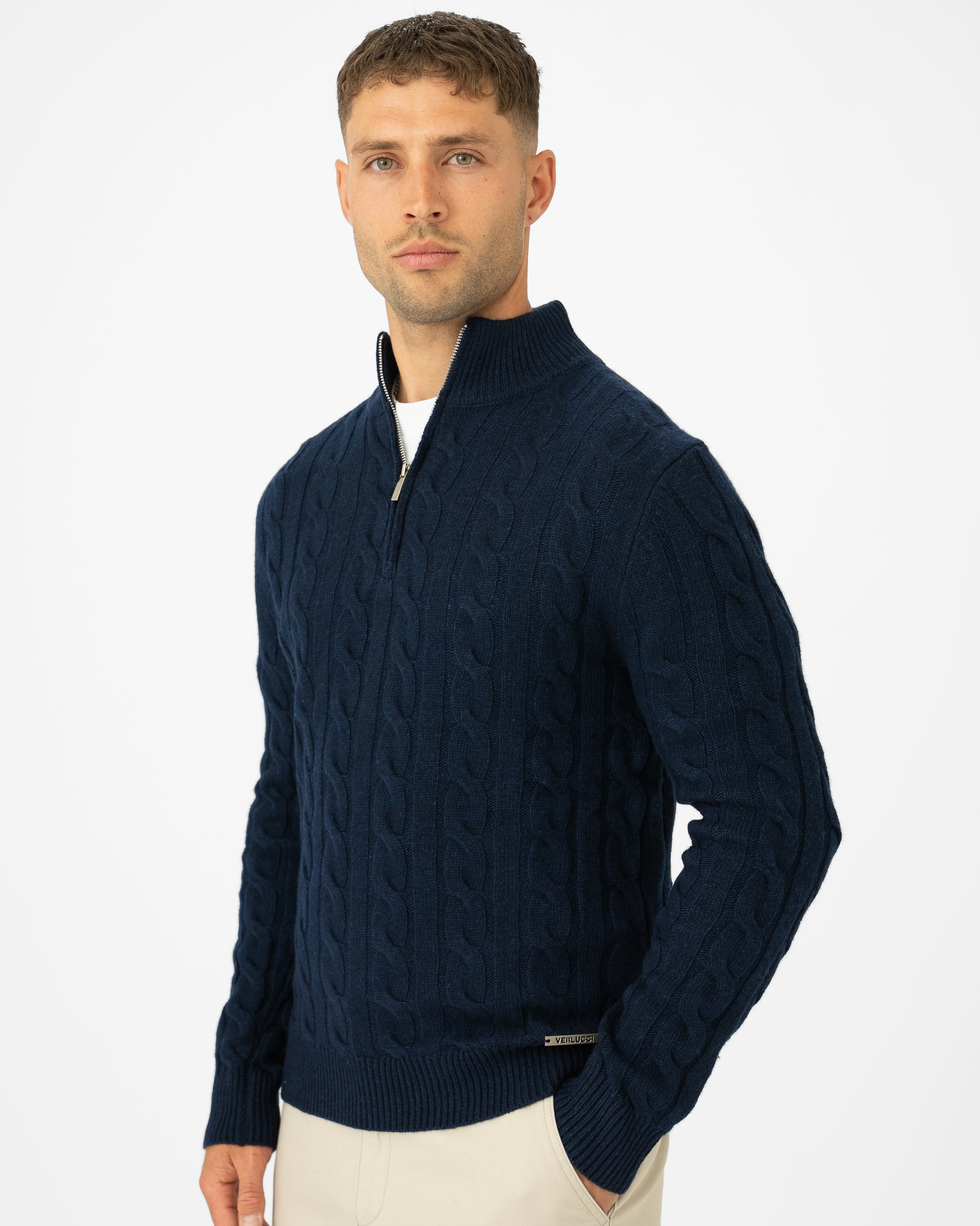 Aspen Half Zip Sweater