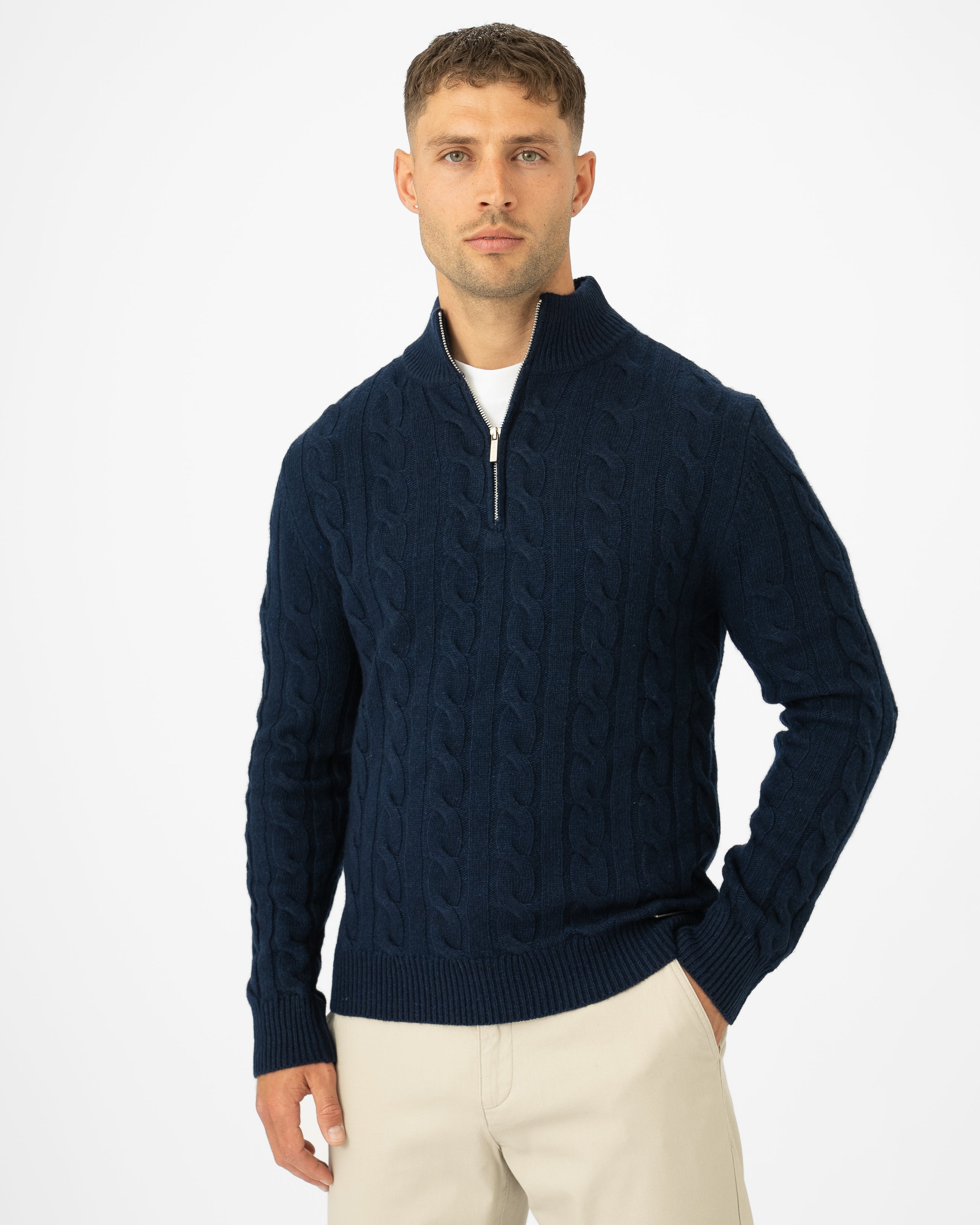 Aspen Half Zip Sweater