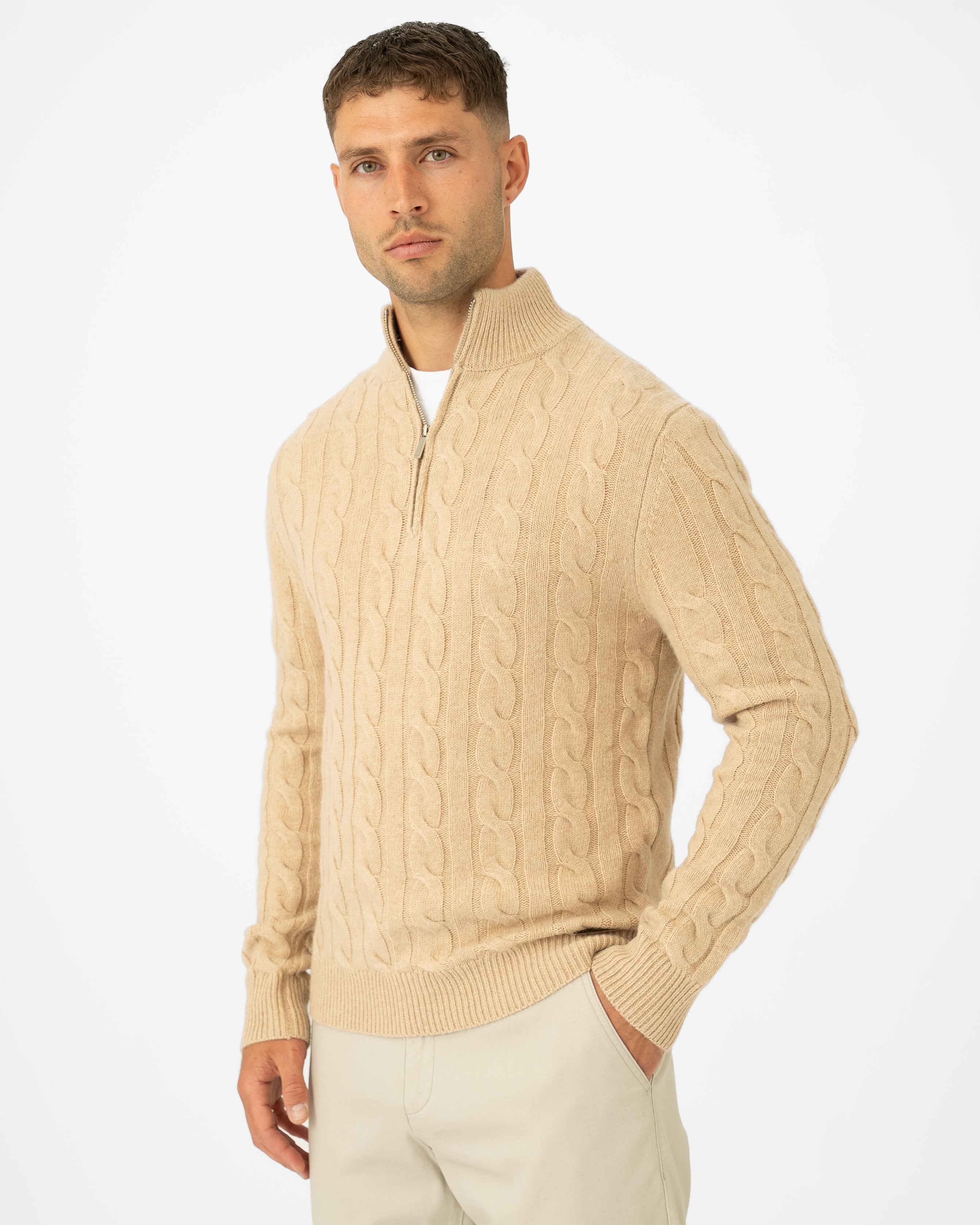 Aspen Half Zip Sweater