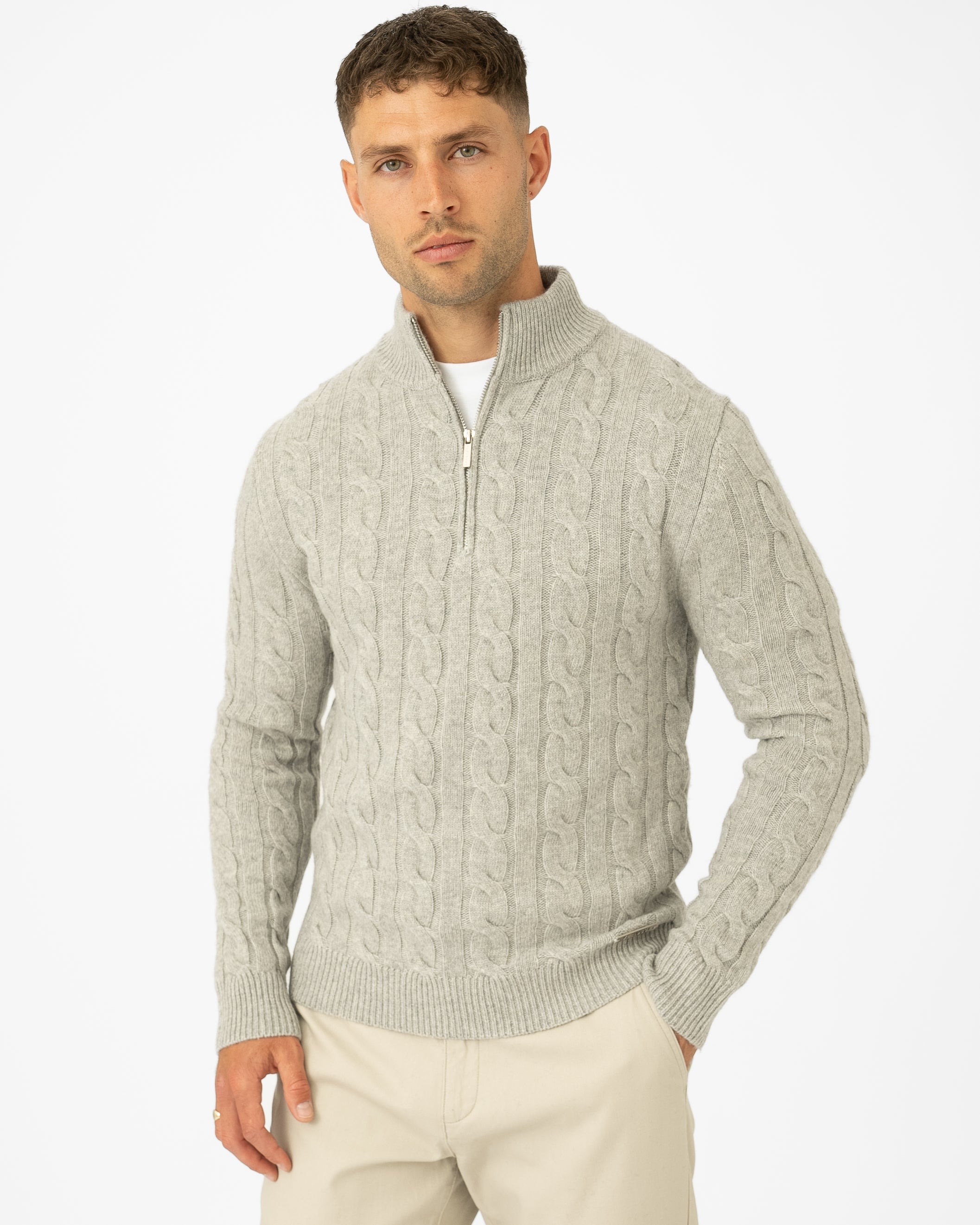 Aspen Half Zip Sweater