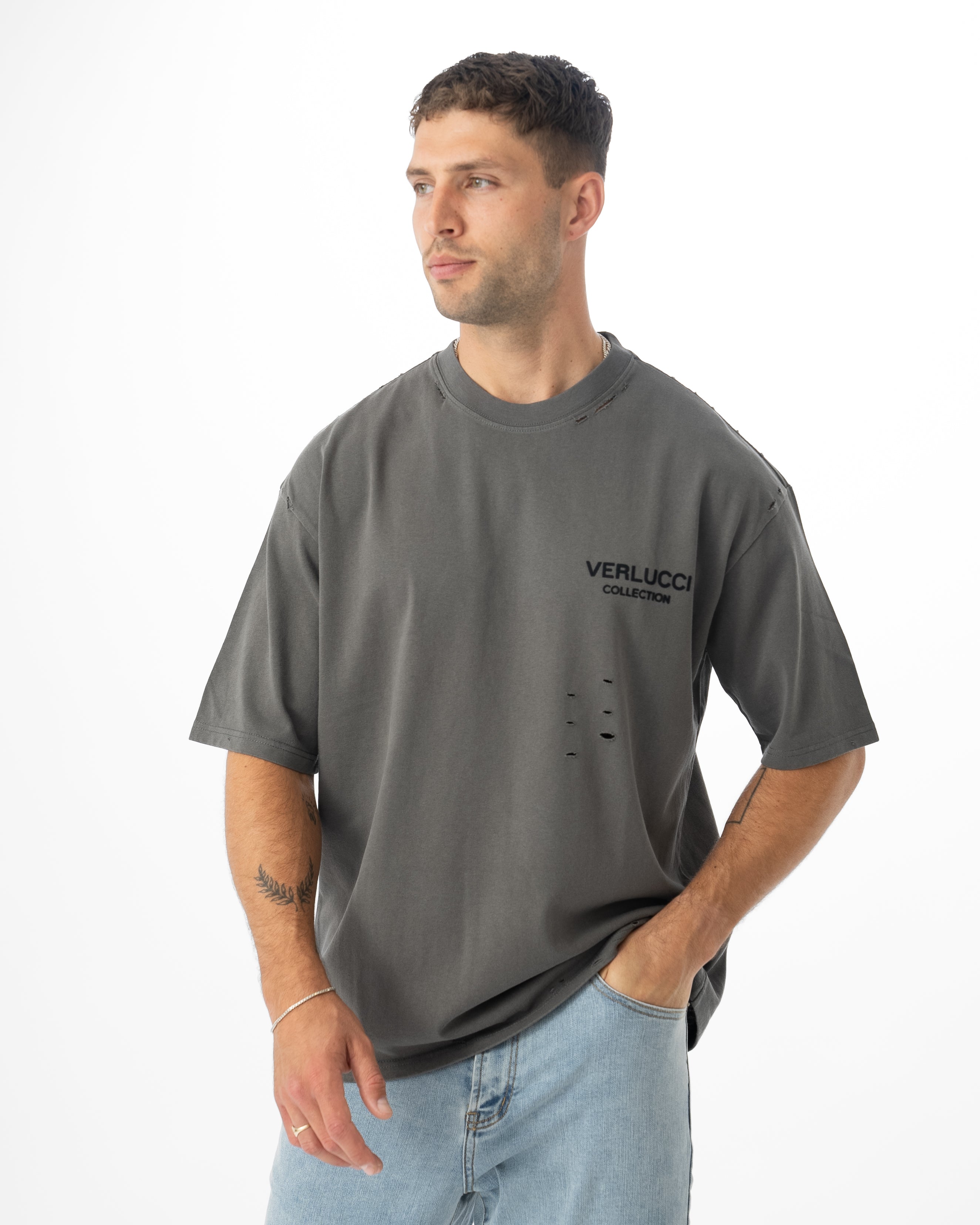 Raw Cut Logo T-Shirt
